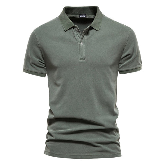 Men’s Polo Shirt – Soft Knit – Standard Fit – Short Sleeve – Casual Everyday Wear